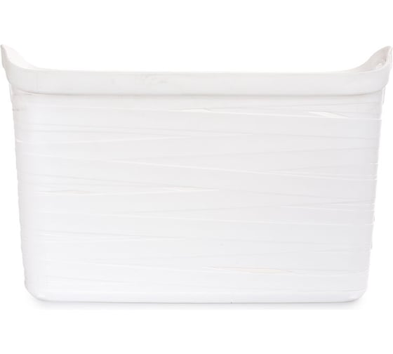 Корзина Архимед Ribbon S 270x210x170мм белая 221155