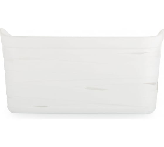 Корзина Архимед Ribbon XS 240x170x120 мм белая 221156