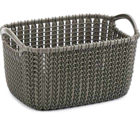 Корзина CURVER KNIT XS 3л, темно-коричневая 03675-X59-00 1