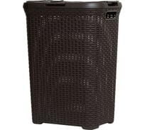 Корзина для белья CURVER RATTAN STYLE 60л, темно-коричневая 00707-210-01
