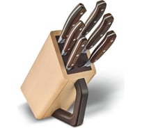 Кухонный набор Victorinox 6 предметов, в подставке из бука, коричневый 7.7240.6
