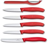 Кухонный набор Victorinox 6 предметов, красный 6.7111.6G