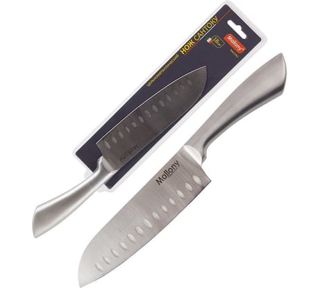 Цельнометаллический нож Mallony MAESTRO MAL-01M сантоку, 18 см 920231