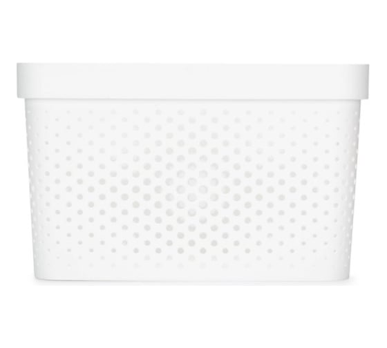 Коробка CURVER INFINITY 17 л, белая 04740-040-02