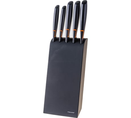 Набор ножей в блоке Fiskars 5шт. Edge 1003099