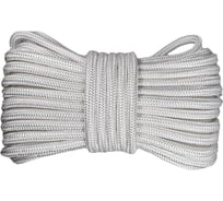 Шнур плетеный полиамидный ООО Оптхозторг 12 мм 20 м белый 01812202