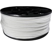Шнур плетеный полиамидный ООО Оптхозторг 6 мм 100 м белый 01861002