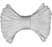 Шнур плетеный полиамидный ООО Оптхозторг 4 мм 50 м белый 0184502