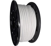 Шнур плетеный полиамидный ООО Оптхозторг 8 мм 50 м белый 0188502