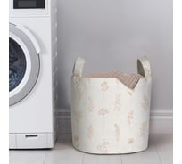 Корзина для белья JOYARTY "Цветочные зарисовки" 34 л, gaba_422922_s