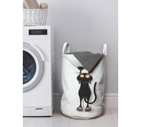 Корзина для белья в ванную JOYARTY "Кот-шкодник" 45 л, gaba_18507_m