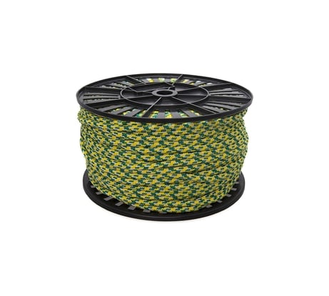 Шнур Стройбат полипропилен повышенной плотности 6 мм цветной 15 м 358280