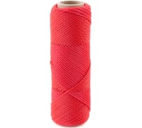 Шнур Стройбат хозяйственно-бытовой с сердечником 1.5 мм красный 50 м 329790