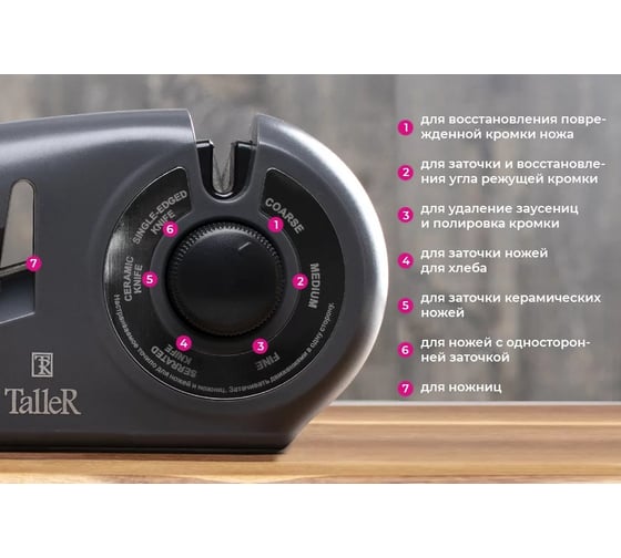 Точилка TALLER TR-62509