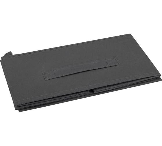 Коробка для хранения Рыжий кот 31x31x15 см, 1 шт, цвет - серый 108039