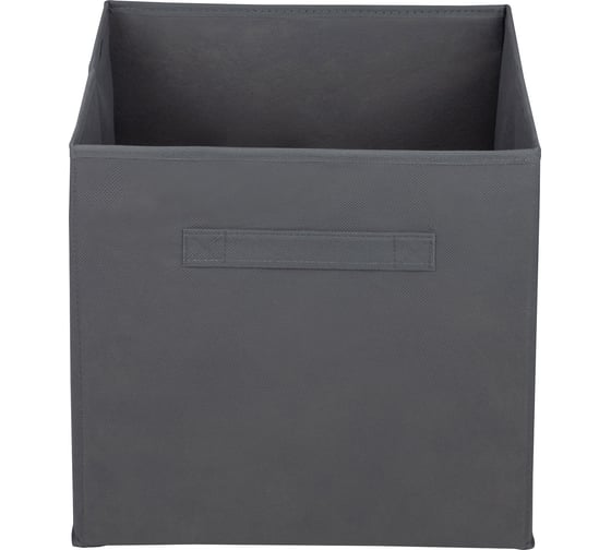 Коробка складная для хранения Рыжий кот 31x31x31 см, цвет - серый 107528