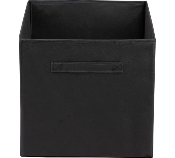 Коробка складная для хранения Рыжий кот 31x31x31 см, цвет - черный 107519