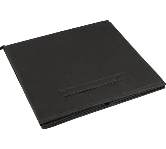 Коробка складная для хранения Рыжий кот 31x31x31 см, цвет - черный 107519