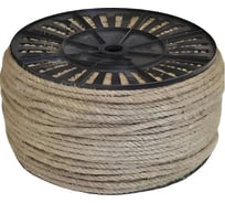 Льняная крученая веревка STARFIX 6 мм, 200 м SMP-67051-200
