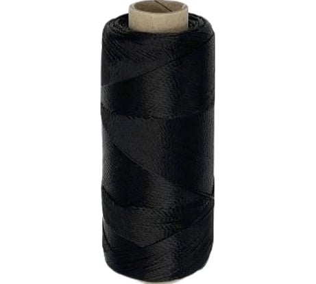 Полиамидная крученая нить STARFIX 0.8 мм, черная, 250 м SMP-87211-250