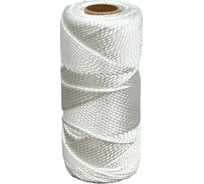 Полиамидная крученая нить STARFIX 0.8 мм, белая, 250 м SMP-77465-250