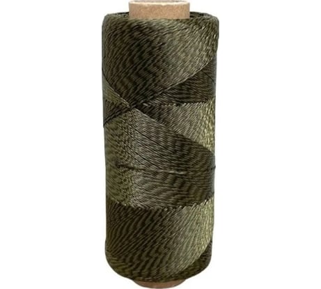 Полиамидная крученая нить STARFIX 0.4 мм, хаки, 500 м SMP-20806-500