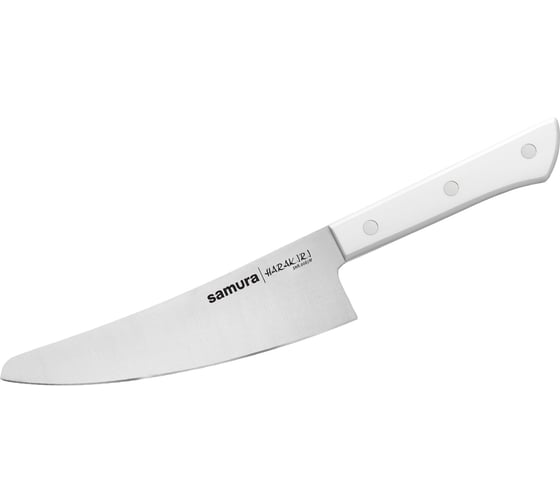 Нож кухонный Samura "HARAKIRI" малый Шеф 166 мм, корроз.-стойкая сталь, ABS пластик SHR-0083W/K