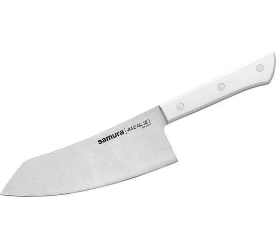 Нож кухонный Samura "HARAKIRI" Хаката 166 мм, корроз.-стойкая сталь, ABS пластик SHR-0091W/K