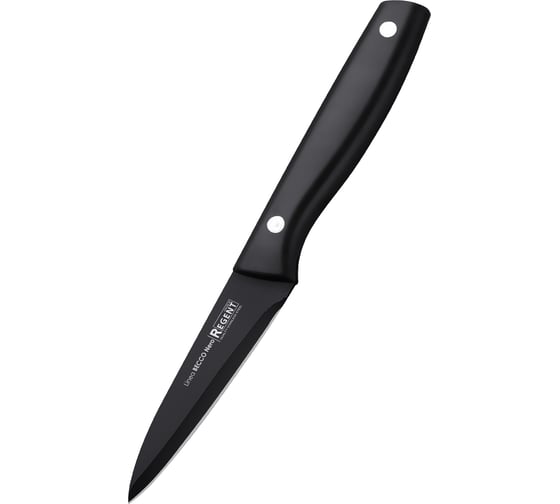 Нож для овощей Regent inox 90/205 мм BECCO Nero 93-KN-BN-5