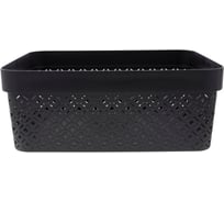 Корзина CURVER Terrazzo S 4.5 л, черный 01879-B79-02
