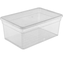 Ящик для хранения FunBox Basic с крышкой 10л 41960