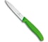Нож для очистки овощей Victorinox лезвие 10 см, зеленый, 6.7706.L114 1