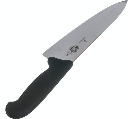 Разделочный нож Victorinox Fibrox, лезвие 25 см, черный, 5.2003.25