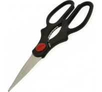 Кухонные ножницы МУЛЬТИДОМ черные ручки, 20,5 см AN60-32