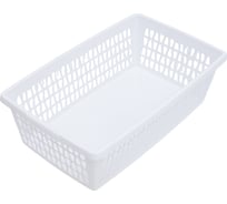 Корзина для хранения Martika Велетта 34x21x10см белая С713БЕЛ