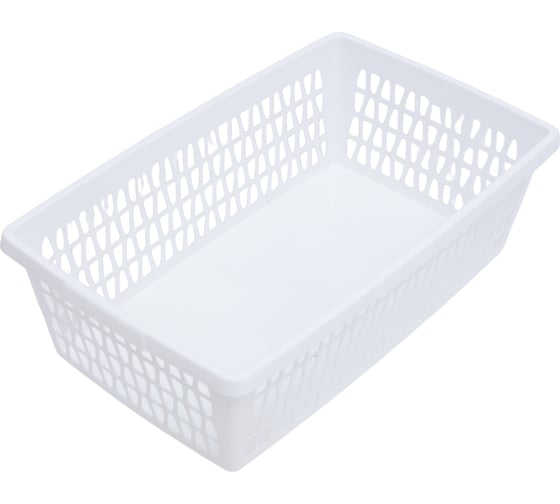 Корзина для хранения Martika Велетта 34x21x10см белая С713БЕЛ 1