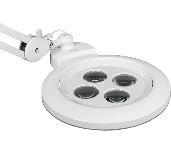 Лупа-лампа Veber 8608D LED Bi-color со сменными линзами 27116
