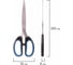 Ножницы BRAUBERG Classic+ 205 мм, резиновые вставки, черно-синие 236449 8