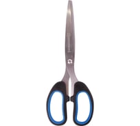 Ножницы BRAUBERG Classic+ 185 мм, классической формы, резиновые вставки, черно-синие 236448