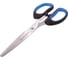 Ножницы BRAUBERG Classic+ 185 мм, классической формы, резиновые вставки, черно-синие 236448 2