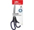 Ножницы BRAUBERG Soft Grip 216 мм, резиновые вставки, серо-зеленые, 3-х сторонняя заточка, карт. упаковка 230763 10