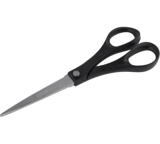 Ножницы BRAUBERG SRS-100 180 мм, чёрные, 2-х сторонняя заточка 230931