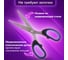 Ножницы BRAUBERG 160 мм, резиновые вставки, черно-синие 236447 2