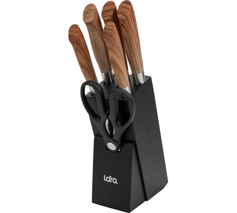 Набор ножей Lara Soft touch 7 предметов LR05-56