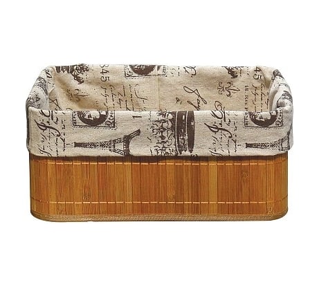 Бамбуковая корзинка Рыжий кот BLB-09-2 32x23x14 312137