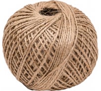 Упаковочный льняной шпагат Рыжий кот клубок D1,5мм 1000тэкс 100м 082274