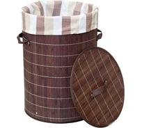 Бамбуковая корзина для белья Рыжий кот BLB-01-D 312116