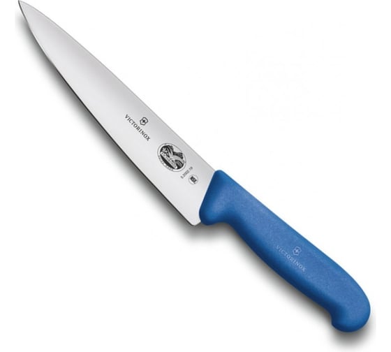 Разделочный нож Victorinox 25 см, синий 5.2002.25