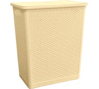Корзина для белья Пластик Центр BranQ NATURAL STYLE 35л BQ1203 УТ000113370