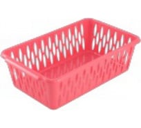 Корзинка Пластик Центр Light S 255х150х72мм коралловый BQ2011КК УТ-00128379